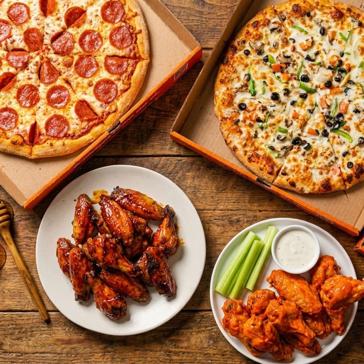 Scratch-Made Dough, Bold Flavors, Oversized Slices
